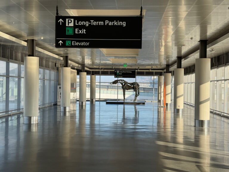SFO AirTrain Long Term Parking Terminal